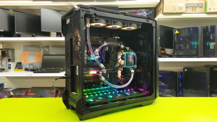 COOLERMASTER HAF 700 EVO (1) Used High Performance Gaming Desktop Custom Liquid Cooling / i9-13900K 5.50GHz / 32GB RAM / 2 x 2TB NVMe / Asus RTX 4090 - Image 9