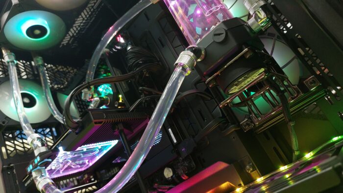 COOLERMASTER HAF 700 EVO (10) Used High Performance Gaming Desktop Custom Liquid Cooling / i9-13900K 5.50GHz / 32GB RAM / 2 x 2TB NVMe / Asus RTX 4090 - Image 13