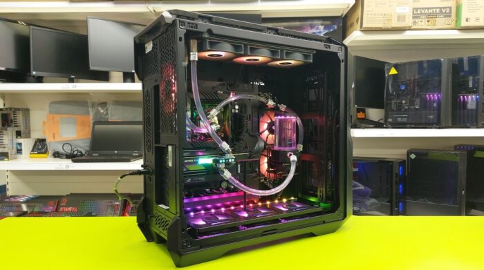 COOLERMASTER HAF 700 EVO (2) Used High Performance Gaming Desktop Custom Liquid Cooling / i9-13900K 5.50GHz / 32GB RAM / 2 x 2TB NVMe / Asus RTX 4090 - Image 10