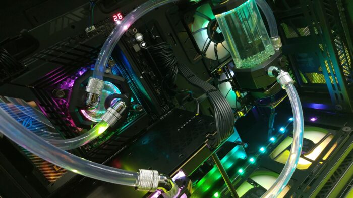 COOLERMASTER HAF 700 EVO (9) Used High Performance Gaming Desktop Custom Liquid Cooling / i9-13900K 5.50GHz / 32GB RAM / 2 x 2TB NVMe / Asus RTX 4090 - Image 12