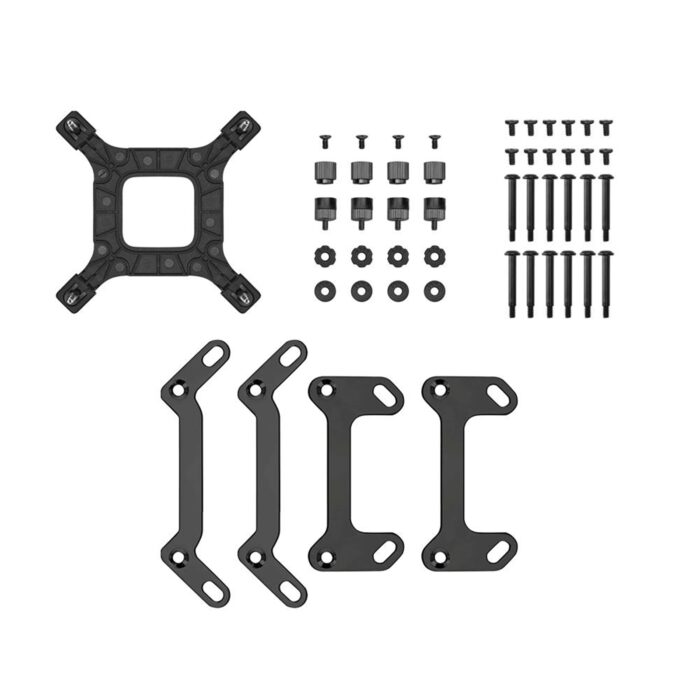 DeepCool LD 360 AIO Liquid CPU Cooler, Universal Socket, 360mm Radiator, PWM 2400RPM Cooling Fans, ARGB LED, Digital Display, - Image 3