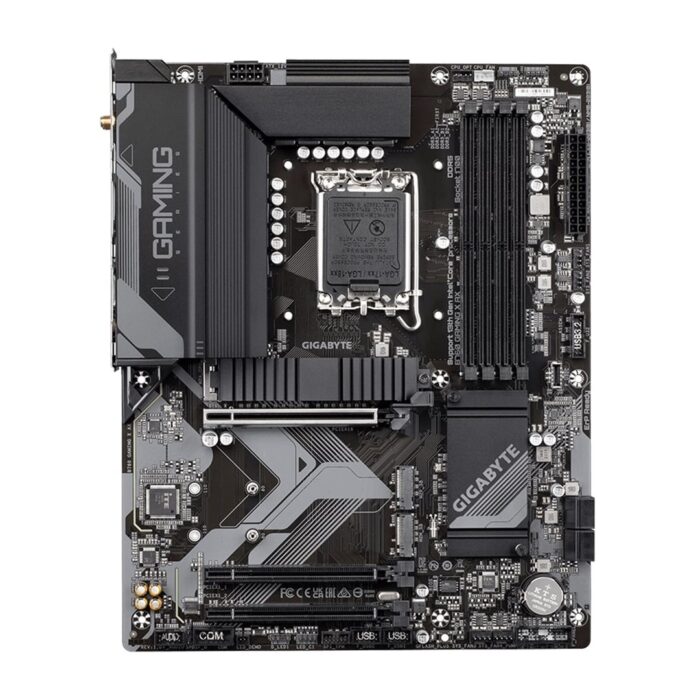 Gigabyte B760 GAMING X AX Intel 1700 Socket Motherboard, ATX, 4x DDR5, 3x M.2 Sockets, 1x USB-C Port, Wi-Fi 6E - Image 2