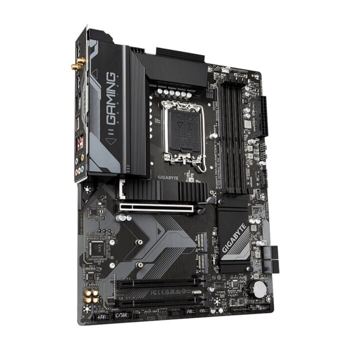 Gigabyte B760 GAMING X AX Intel 1700 Socket Motherboard, ATX, 4x DDR5, 3x M.2 Sockets, 1x USB-C Port, Wi-Fi 6E - Image 3