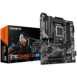 Gigabyte B760 GAMING X AX Intel 1700 Socket Motherboard, ATX, 4x DDR5, 3x M.2 Sockets, 1x USB-C Port, Wi-Fi 6E