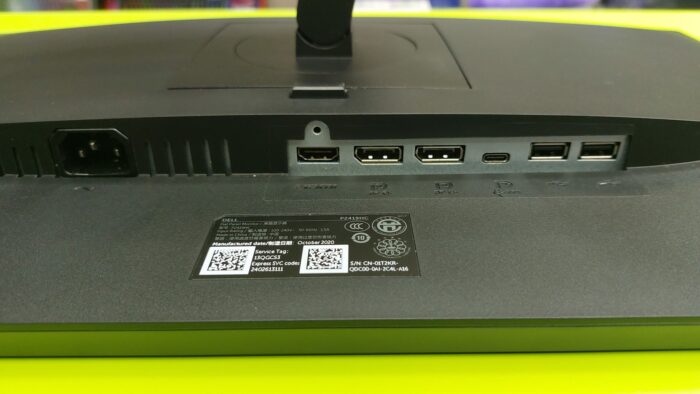 Used Dell P2419HC USB-C 24" Full HD (1920x1080) Monitor, 60Hz, IPS, Ultrathin Bezel - Image 3