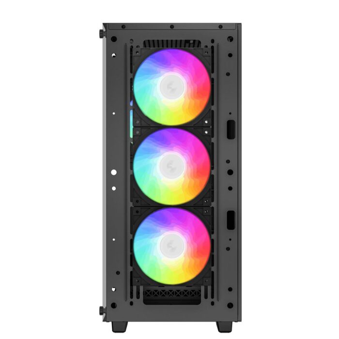 DeepCool CC560 ARGB V2 Case, Gaming, Black, Mid Tower, Abundant Airflow Performance, ARGB LED Fans - Image 10