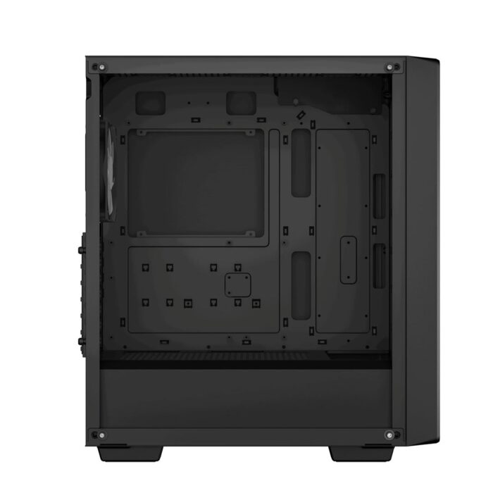 DeepCool CC560 ARGB V2 Case, Gaming, Black, Mid Tower, Abundant Airflow Performance, ARGB LED Fans - Image 9