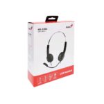 Genius HS-220U Ultra Lightweight Headset with Mic, USB Connection, Plug and Play, Adjustable Headband and microphone - Image 3