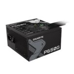 GIGABYTE P650G 650W PSU, 120mm Silent Hydraulic Bearing Fan, 80 PLUS Gold, Non Modular, UK Plug, 100% Japanese Capacitors, - Image 2