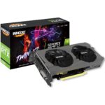Inno3D NVIDIA GeForce RTX 3050 6GB TWIN X2 Graphics Card, 6GB GDDR6, Dual Fan