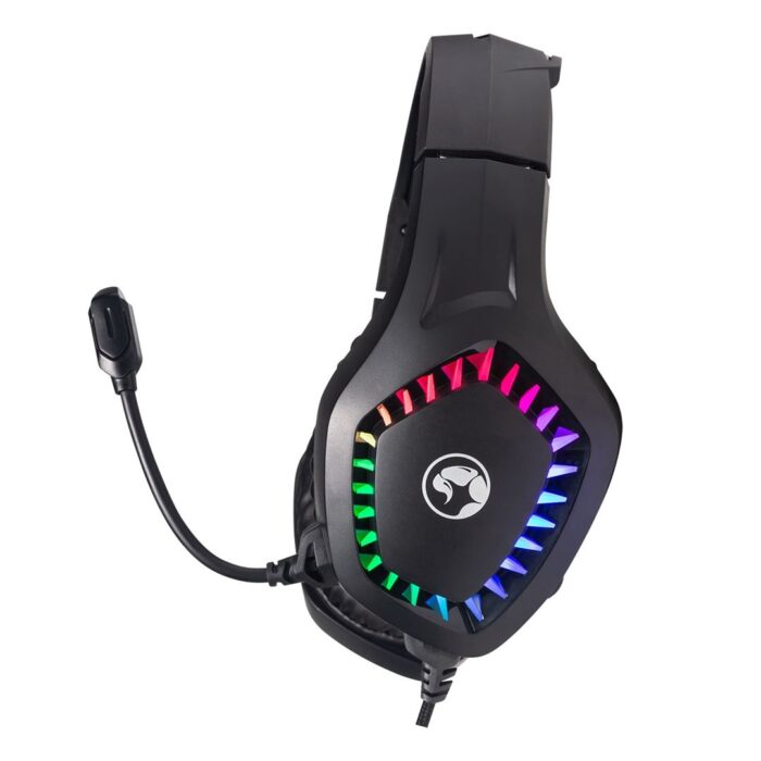 Marvo Scorpion H8360 0 Marvo Scorpion H8360 Gaming Headphones, USB and 3.5mm, RGB - PC, Xbox, Switch, PS5 and PS4 Compatible - Image 2
