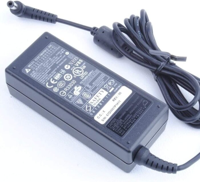delta 65 w 5.5 x 2.5 Delta Charger AC Adapter 19V 3.42A 65W 5.5mm-2.5mm for Toshiba / Asus / Advent / MSI / Medion / Fujitsu / Gatewey - Image 1