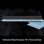 Arctic M2 Pro (Black) M.2 SSD Heatsink, For Single & Double Sided M.2 2280 Modules, Thermal Pads Included - Image 4