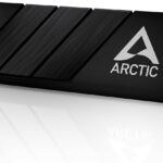 Arctic M2 Pro (Black) M.2 SSD Heatsink, For Single & Double Sided M.2 2280 Modules, Thermal Pads Included