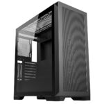 CIT PRO Creator XE Black Case Mid-Tower E-ATX PC Black Gaming Case With Mesh Front Panel and Tempered Glass Side Panel