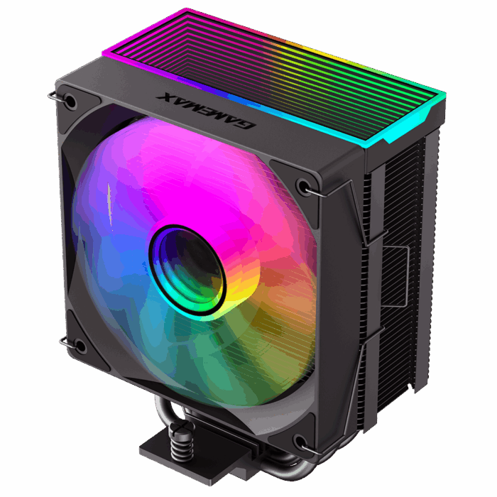 GameMax Sigma 550 Black PWM Fan 6mm x 5 Heat Pipes TDP 220W - Image 2