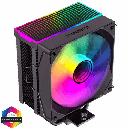 GameMax Sigma 550 Black PWM Fan 6mm x 5 Heat Pipes TDP 220W