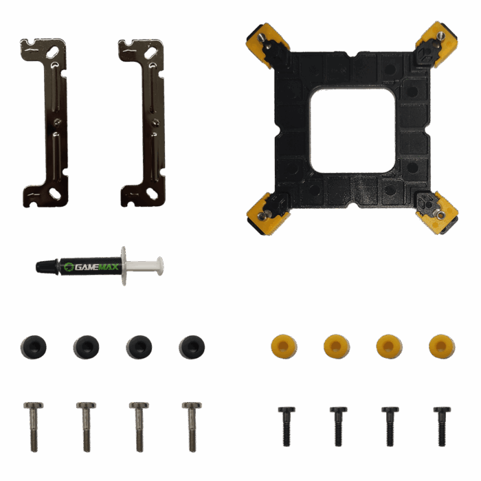 GameMax Sigma 550 Black PWM Fan 6mm x 5 Heat Pipes TDP 220W - Image 7