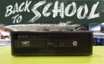 Basic Desktop Bundle - HP Elitedesk AMD A8 4.1GHz / 8GB RAM / 128GB SSD / 24" Dell Monitor / Keyboard & Mouse / Speakers