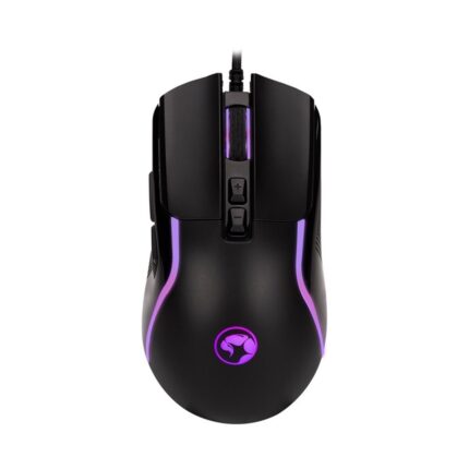 Marvo Scorpion M292-BK Gaming Mouse, USB, 7 LED Colours, 8000 DPI, 7 Programmable Buttons, Matte Black