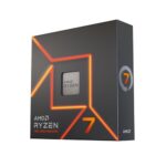 AMD Ryzen 7 7700X with Radeon Graphics, 8 Core Processor, 16 Threads, 4.5GHz up to 5.4GHz Boost, 40MB Cache, 105W