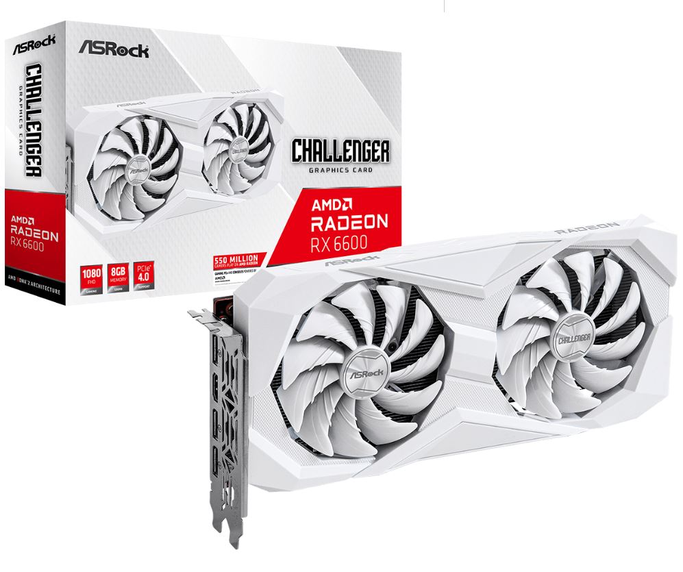 Radeon RX6600 8GB White