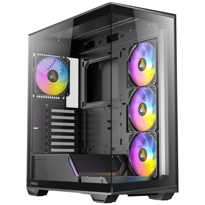 ANTEC Constellation C3 Black Antec C3 ARGB Gaming Case w/ Glass Side & Front, ATX, 4x ARGB Fans, Mesh Airflow - Image 1