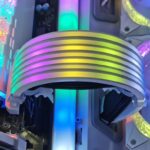 Soft Extension Cable Cover ARGB Lighting Strip 5V3PIN GPU, Motherboard Power AL200 - Image 2