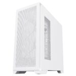 CIT Pro Creator XE Mid-Tower E-ATX PC White Gaming Case With Mesh Front Panel and Tempered Glass Side Panel - Image 2