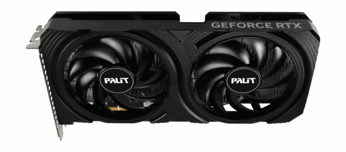 Palit RTX4060 Infinity 2, PCIe4, 8GB DDR6, HDMI, 3 DP, 2460MHz Clock, 0dB Mode - Image 2