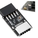 USB 2.0 Internal Header USB (9-Pin) to 3.1/3.2 Type-C (20-Pin)