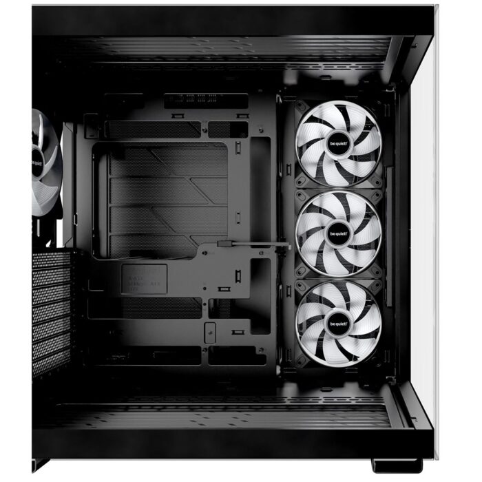 be-quiet! Light Base 600 LX 4 be-quiet! Light Base 600 LX, Black, Midi-Tower ATX Case, Massive ARGB LED Strip, Full Windowed Design, 4x Light Wings LX - Image 3