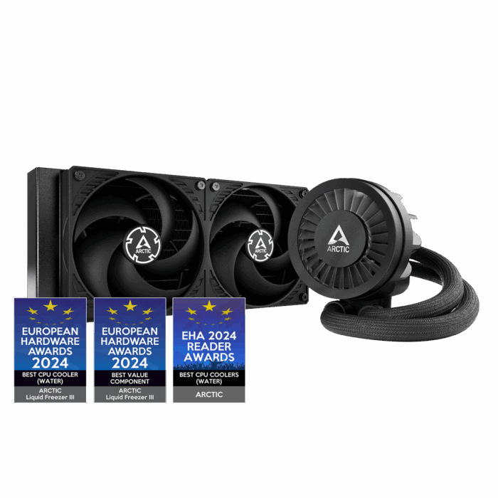 Arctic Liquid Freezer III 240 Black Arctic Liquid Freezer III 240 Black All In One Liquid Intel/AMD CPU Cooler - Image 1