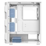 CIT Neo ATX Gaming Case White 6 Port Hub PWM & 4x ARGB CiT Tornado Dual-Ring Infinity Fans. - Image 5