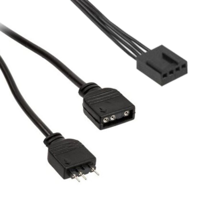 Cit Halo 120mm Infinity ARGB Black 4pin PWM PC Cooling Fan - Image 4