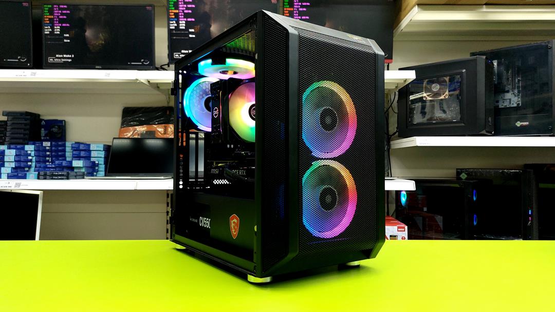 Kolink Mesh 22 (3) Refurbished Custom PC Kolink Citadel / AMD Ryzen 7 2700 4.10GHz / 16GB RAM / 1TB NVMe / Multi Choice Graphics - Image 1