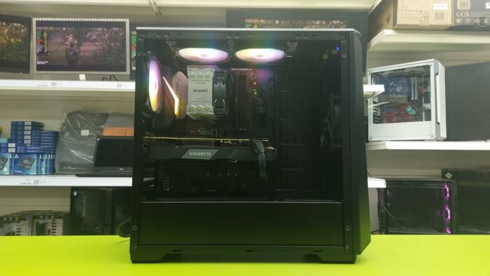 Phantex black 12 (2) Used Custom PC Phantex / Intel i7 7700K 4.50GHz / 16GB RAM / 500GB NVMe / Multi Choice Graphics - Image 2