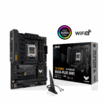 Asus TUF GAMING B650-PLUS WIFI, AMD B650, AM5, ATX, 4 DDR5, HDMI, DP, Wi-Fi 6, 2.5G LAN, PCIe5, 3x M.2