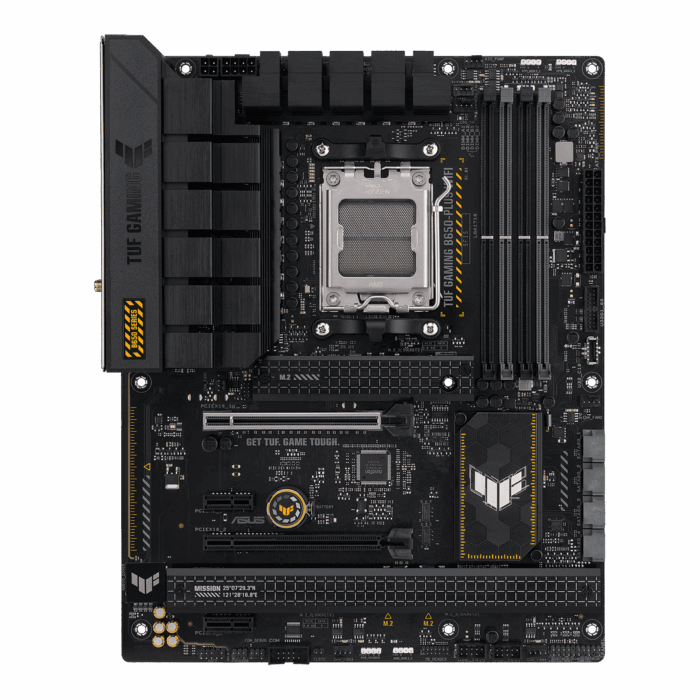 Asus TUF GAMING B650-PLUS WIFI, Asus TUF GAMING B650-PLUS WIFI, AMD B650, AM5, ATX, 4 DDR5, HDMI, DP, Wi-Fi 6, 2.5G LAN, PCIe5, 3x M.2 - Image 2