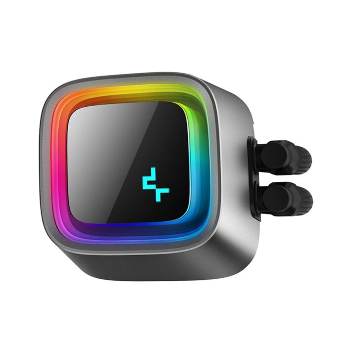 DeepCool LS520 Premium AiO Liquid CPU Cooler, Universal Socket, 240mm, PWM 2250RPM Cooling Fans, ARGB LED Lighting, Black - Image 3