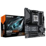 Gigabyte B650 EAGLE AMD AM5 Socket Motherboard, ATX, 4x DDR5 Slots, 3x M.2 Sockets, 2x USB-C Port, GbE LAN,