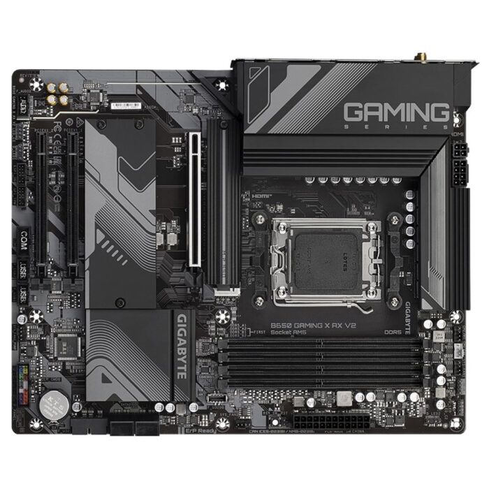 Gigabyte B650 GAMING X AX V2 AMD AM5, Motherboard, ATX, 4x DDR5, 2.5GbE LAN, Wi-Fi 6E - Image 2