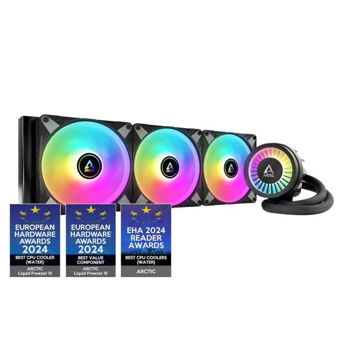 ARCTIC Liquid Freezer III 420 A-RGB - Water Cooling PC, All-in-One CPU AIO Water Cooler, Intel & AMD - Image 2