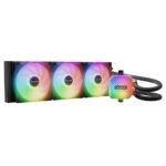 be quiet! Light Loop 360mm AIO Liquid Cooler - High-Performance ARGB All-in-One Water Cooling System with Triple Light Wings