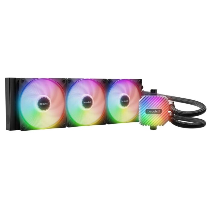 be quiet! Light Loop 360mm AIO Liquid Cooler - High-Performance ARGB All-in-One Water Cooling System with Triple Light Wings - Image 1