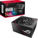 ASUS ROG Strix 850W Gold PSU, Power Supply, ROG heatsinks, Axial-tech fan design