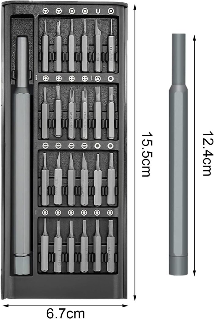 Precision Screwdriver Set 25-in-1 Precision Screwdriver Set 25-in-1 Bits, DIY Repair Tools Kit Mini Screwdriver Set for Repair Electronic Devices - Image 3