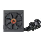 Vida 500W ATX PSU, 80+ Bronze, Fluid Dynamic Ultra-Quiet Fan, PCIe, Flat Black Cables - Image 2