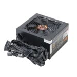 Vida 500W ATX PSU, 80+ Bronze, Fluid Dynamic Ultra-Quiet Fan, PCIe, Flat Black Cables - Image 3