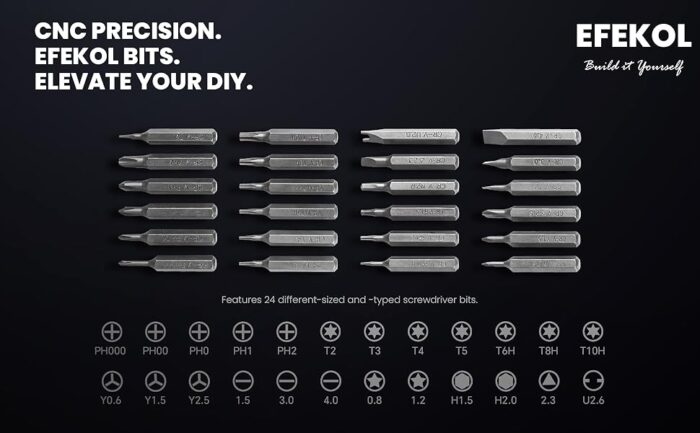 Precision Screwdriver Set 27-in-1 Bits, DIY Repair Tools Kit Mini Screwdriver Set for Repair Electronic Devices - Image 2